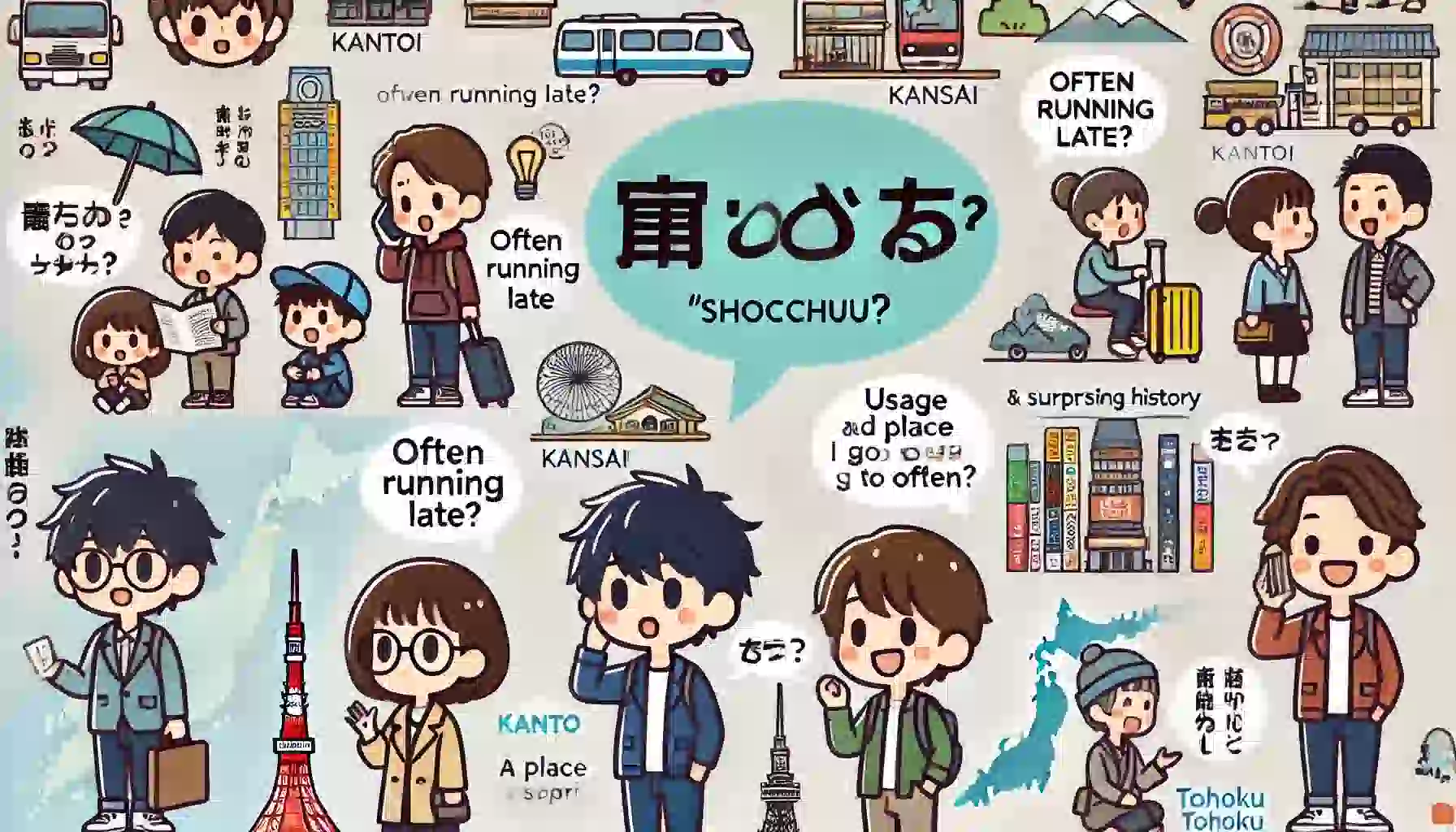 「しょっちゅう」は方言なの？全国での使われ方と由来を解説！