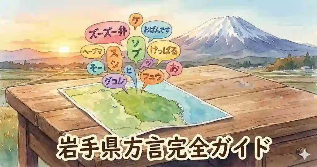 岩手県方言の特徴と歴史｜ズーズー弁の正体と南部・伊達の違い